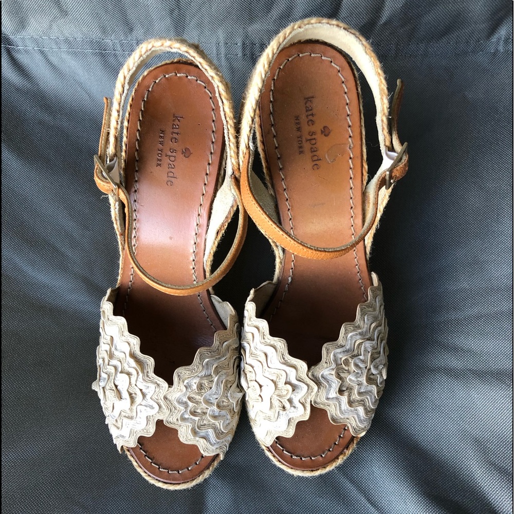 Kate Spade wedges 6.5